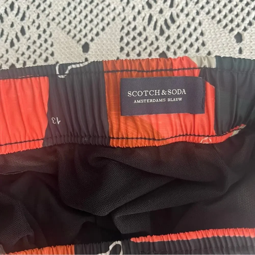 Scotch & Soda Swim Trunks Size Medium  Men's